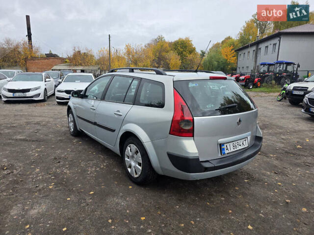 Сірий Рено Меган, об'ємом двигуна 1.6 л та пробігом 296 тис. км за 3650 $, фото 5 на Automoto.ua