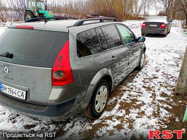 Серый Рено Меган, объемом двигателя 1.5 л и пробегом 230 тыс. км за 4600 $, фото 3 на Automoto.ua