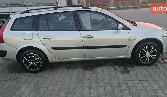 Сірий Рено Меган, об'ємом двигуна 1.6 л та пробігом 208 тис. км за 4150 $, фото 15 на Automoto.ua