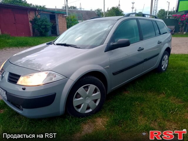Сірий Рено Меган, об'ємом двигуна 1.6 л та пробігом 222 тис. км за 4800 $, фото 2 на Automoto.ua