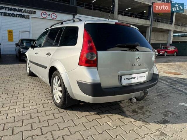 Серый Рено Меган, объемом двигателя 1.9 л и пробегом 330 тыс. км за 4999 $, фото 2 на Automoto.ua