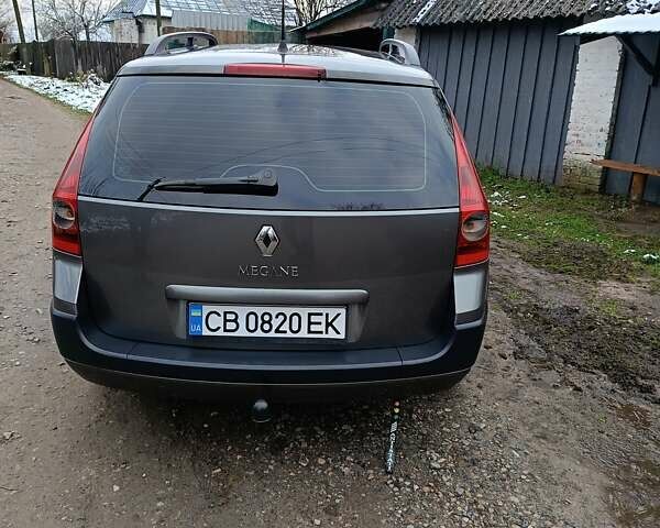Серый Рено Меган, объемом двигателя 1.6 л и пробегом 280 тыс. км за 5300 $, фото 15 на Automoto.ua