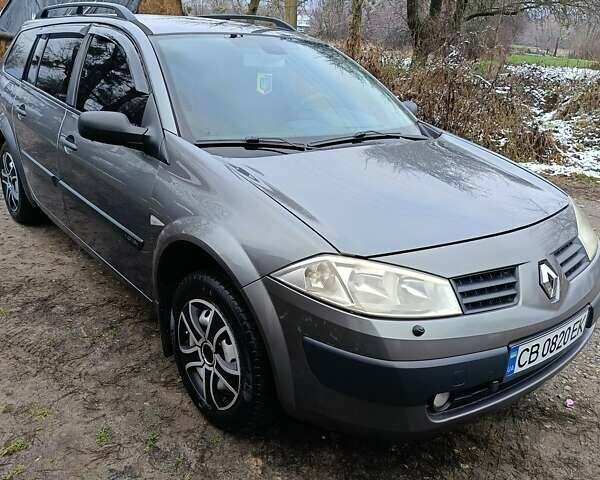 Серый Рено Меган, объемом двигателя 1.6 л и пробегом 280 тыс. км за 5300 $, фото 18 на Automoto.ua