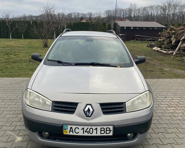 Сірий Рено Меган, об'ємом двигуна 1.39 л та пробігом 251 тис. км за 3999 $, фото 1 на Automoto.ua