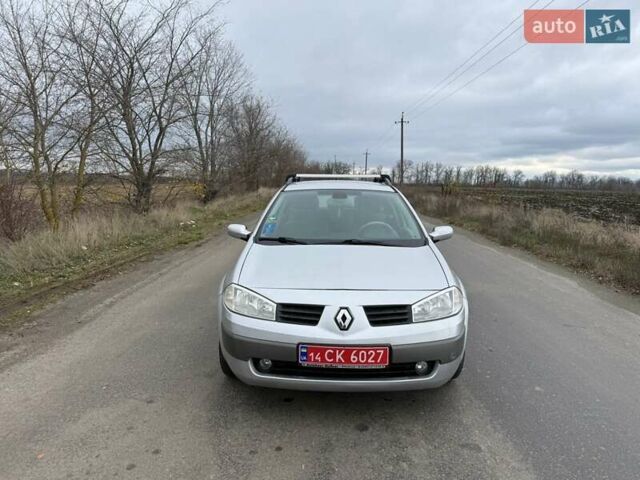Сірий Рено Меган, об'ємом двигуна 1.6 л та пробігом 155 тис. км за 4900 $, фото 1 на Automoto.ua