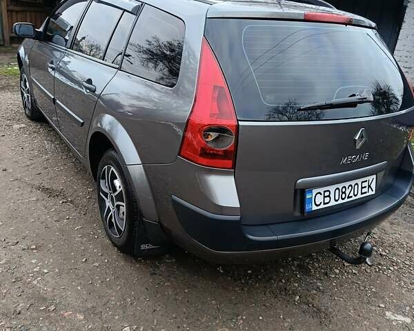 Серый Рено Меган, объемом двигателя 1.6 л и пробегом 280 тыс. км за 5300 $, фото 14 на Automoto.ua