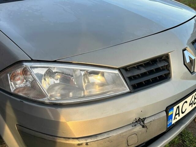 Серый Рено Меган, объемом двигателя 1.6 л и пробегом 306 тыс. км за 3500 $, фото 3 на Automoto.ua