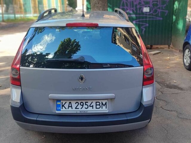 Серый Рено Меган, объемом двигателя 1.6 л и пробегом 334 тыс. км за 4000 $, фото 1 на Automoto.ua