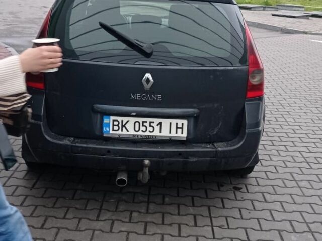 Сірий Рено Меган, об'ємом двигуна 1.5 л та пробігом 230 тис. км за 3700 $, фото 2 на Automoto.ua