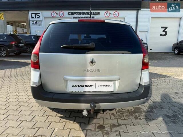 Серый Рено Меган, объемом двигателя 1.9 л и пробегом 330 тыс. км за 4999 $, фото 3 на Automoto.ua