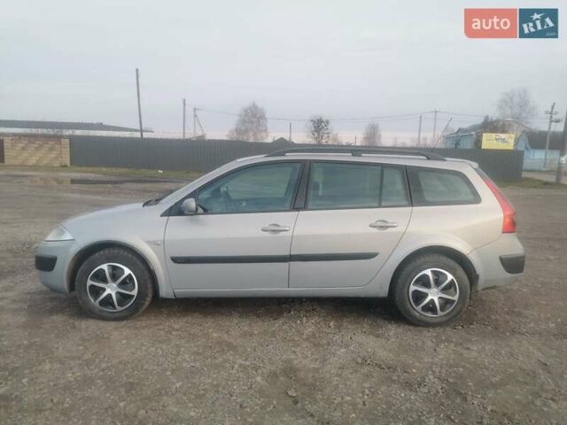 Серый Рено Меган, объемом двигателя 1.5 л и пробегом 314 тыс. км за 3000 $, фото 4 на Automoto.ua