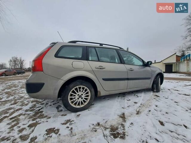 Серый Рено Меган, объемом двигателя 1.6 л и пробегом 180 тыс. км за 5700 $, фото 6 на Automoto.ua