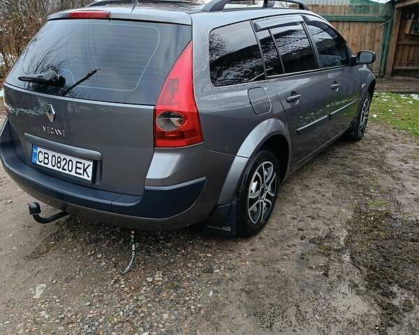 Серый Рено Меган, объемом двигателя 1.6 л и пробегом 280 тыс. км за 5300 $, фото 16 на Automoto.ua