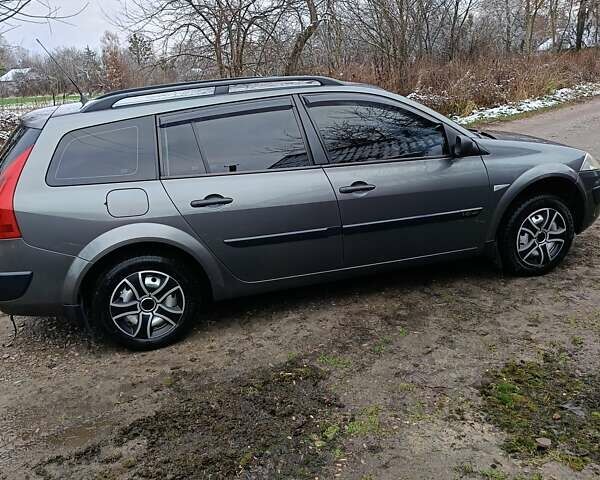 Серый Рено Меган, объемом двигателя 1.6 л и пробегом 280 тыс. км за 5300 $, фото 17 на Automoto.ua