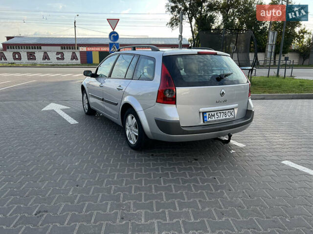 Серый Рено Меган, объемом двигателя 1.5 л и пробегом 280 тыс. км за 4500 $, фото 3 на Automoto.ua