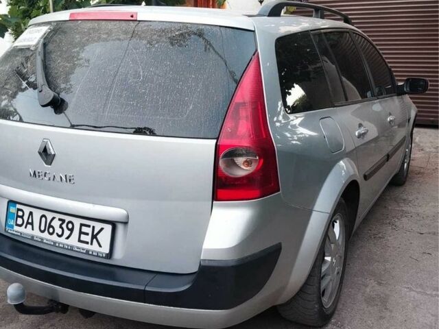 Рено Меган 2005 в Благовещенское (Ульяновка) на Automoto.ua Серый Рено Меган, объемом двигателя 1.6 л и пробегом 260 тыс. км за 4300 $, фото 4 на Automoto.ua