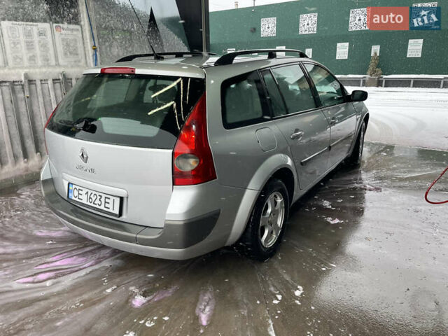 Серый Рено Меган, объемом двигателя 1.9 л и пробегом 277 тыс. км за 3950 $, фото 3 на Automoto.ua