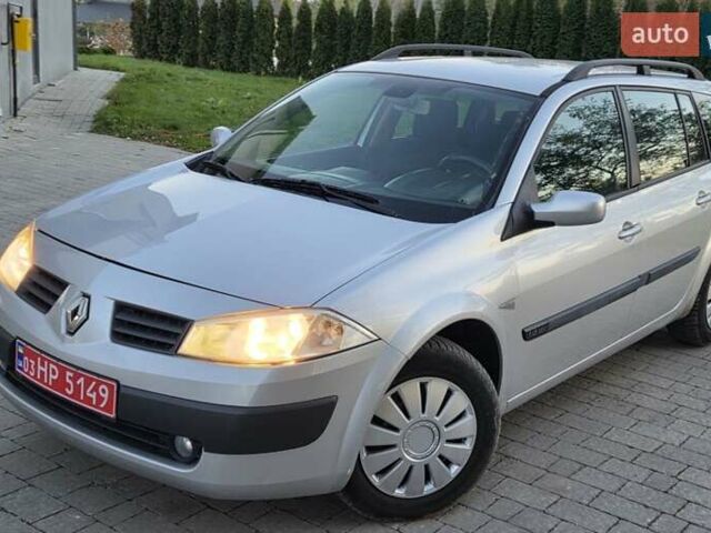 Серый Рено Меган, объемом двигателя 1.6 л и пробегом 223 тыс. км за 4399 $, фото 3 на Automoto.ua