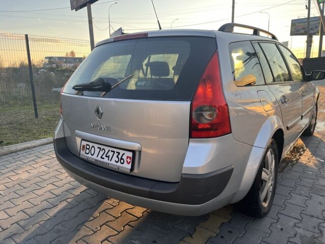 Серый Рено Меган, объемом двигателя 1.9 л и пробегом 237 тыс. км за 2600 $, фото 2 на Automoto.ua
