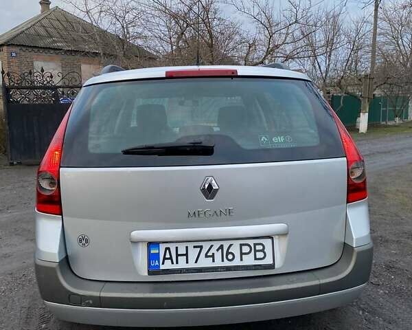 Серый Рено Меган, объемом двигателя 1.6 л и пробегом 263 тыс. км за 5899 $, фото 2 на Automoto.ua