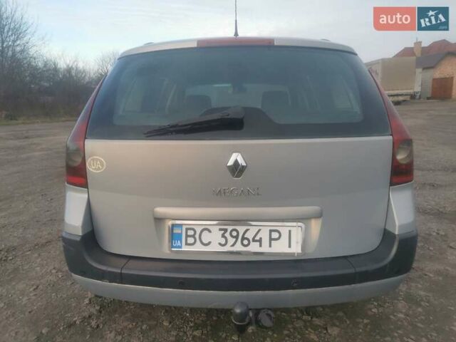 Серый Рено Меган, объемом двигателя 1.5 л и пробегом 314 тыс. км за 3000 $, фото 5 на Automoto.ua