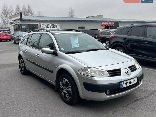 Сірий Рено Меган, об'ємом двигуна 1.6 л та пробігом 250 тис. км за 5400 $, фото 4 на Automoto.ua