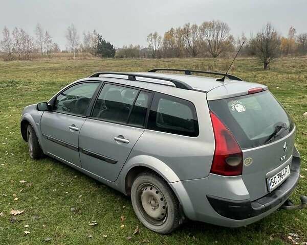 Серый Рено Меган, объемом двигателя 1.5 л и пробегом 313 тыс. км за 3200 $, фото 4 на Automoto.ua