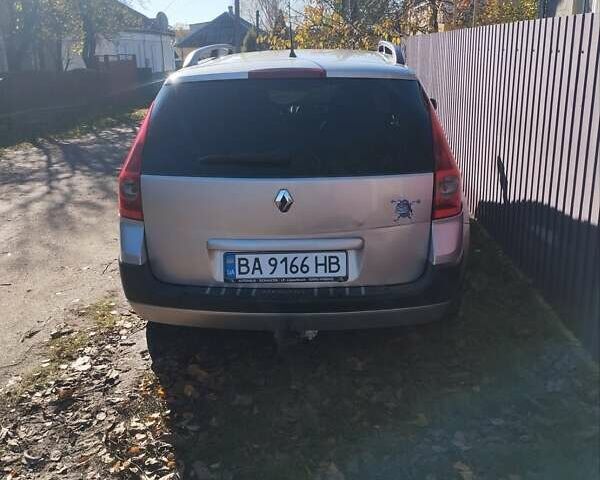 Сірий Рено Меган, об'ємом двигуна 1.6 л та пробігом 281 тис. км за 5300 $, фото 13 на Automoto.ua