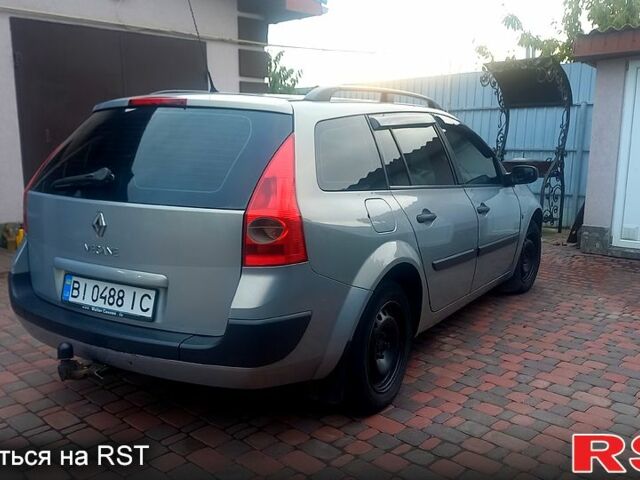 Серый Рено Меган, объемом двигателя 1.6 л и пробегом 230 тыс. км за 4000 $, фото 1 на Automoto.ua