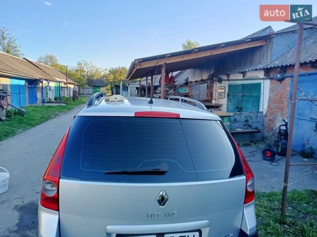 Серый Рено Меган, объемом двигателя 1.6 л и пробегом 197 тыс. км за 5300 $, фото 16 на Automoto.ua