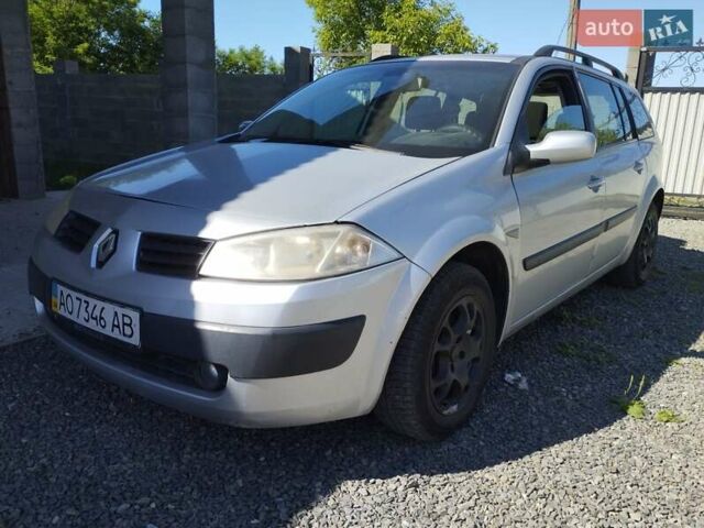 Серый Рено Меган, объемом двигателя 1.5 л и пробегом 260 тыс. км за 3900 $, фото 7 на Automoto.ua