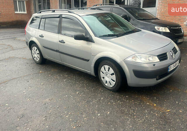 Сірий Рено Меган, об'ємом двигуна 1.6 л та пробігом 260 тис. км за 4600 $, фото 3 на Automoto.ua