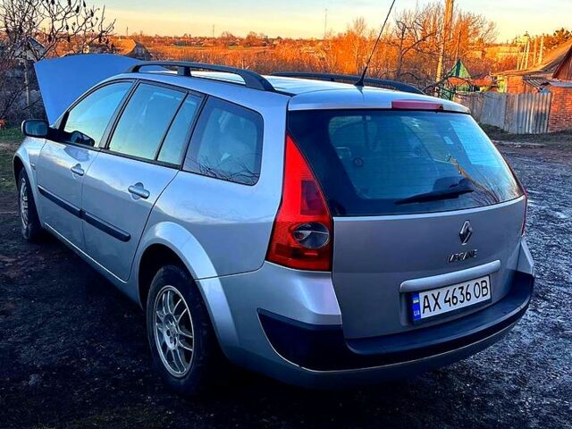 Серый Рено Меган, объемом двигателя 1.6 л и пробегом 230 тыс. км за 4500 $, фото 1 на Automoto.ua