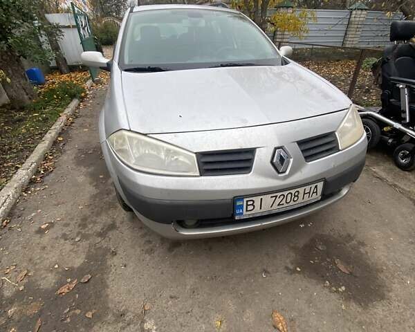 Серый Рено Меган, объемом двигателя 1.6 л и пробегом 248 тыс. км за 4700 $, фото 26 на Automoto.ua