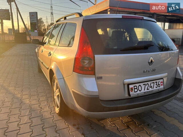 Серый Рено Меган, объемом двигателя 1.9 л и пробегом 237 тыс. км за 2600 $, фото 7 на Automoto.ua