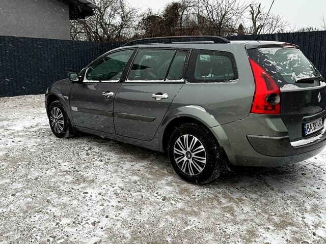 Серый Рено Меган, объемом двигателя 1.6 л и пробегом 212 тыс. км за 4450 $, фото 10 на Automoto.ua