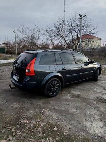 Серый Рено Меган, объемом двигателя 1.6 л и пробегом 225 тыс. км за 5500 $, фото 3 на Automoto.ua