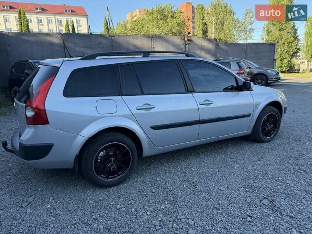 Серый Рено Меган, объемом двигателя 1.6 л и пробегом 317 тыс. км за 4700 $, фото 7 на Automoto.ua