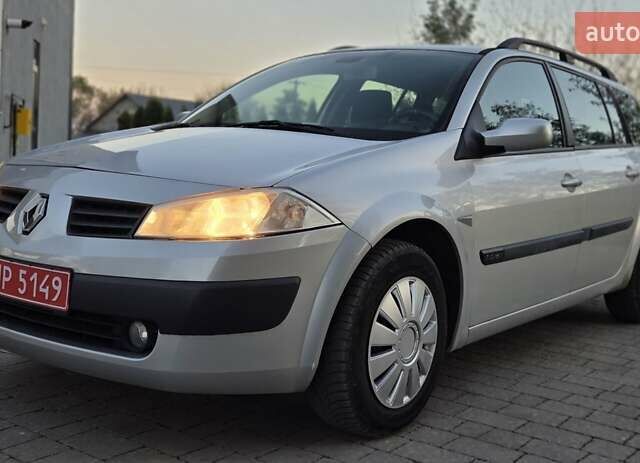Серый Рено Меган, объемом двигателя 1.6 л и пробегом 223 тыс. км за 4399 $, фото 37 на Automoto.ua