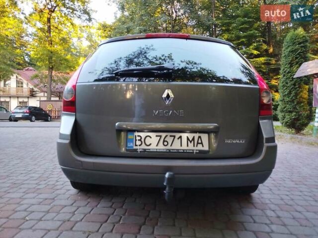 Серый Рено Меган, объемом двигателя 1.6 л и пробегом 315 тыс. км за 6500 $, фото 3 на Automoto.ua