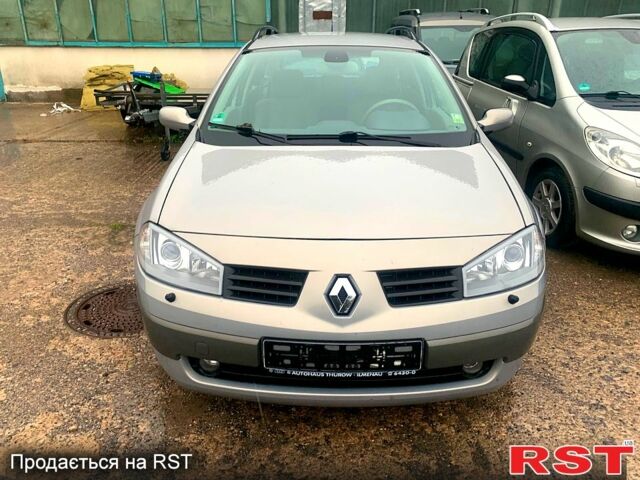 Сірий Рено Меган, об'ємом двигуна 1.6 л та пробігом 221 тис. км за 6000 $, фото 1 на Automoto.ua