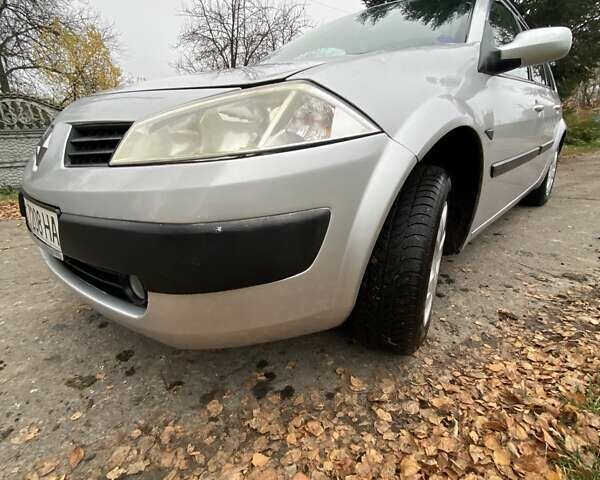 Серый Рено Меган, объемом двигателя 1.6 л и пробегом 248 тыс. км за 4700 $, фото 12 на Automoto.ua