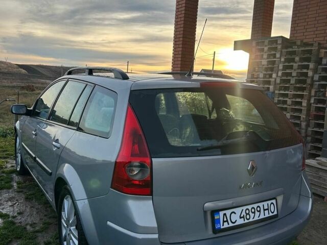Серый Рено Меган, объемом двигателя 1.6 л и пробегом 306 тыс. км за 3500 $, фото 1 на Automoto.ua