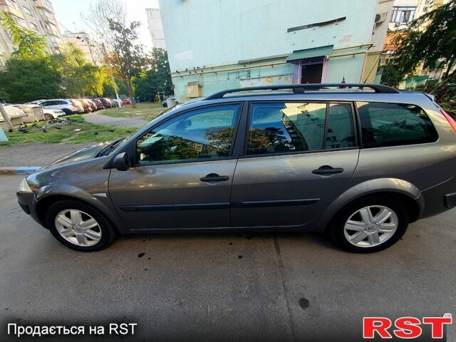 Серый Рено Меган, объемом двигателя 1.6 л и пробегом 204 тыс. км за 4750 $, фото 3 на Automoto.ua