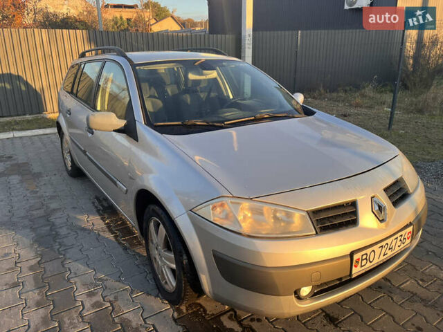 Серый Рено Меган, объемом двигателя 1.9 л и пробегом 237 тыс. км за 2600 $, фото 1 на Automoto.ua