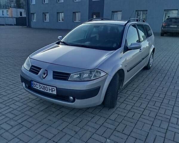 Сірий Рено Меган, об'ємом двигуна 1.9 л та пробігом 395 тис. км за 4000 $, фото 1 на Automoto.ua