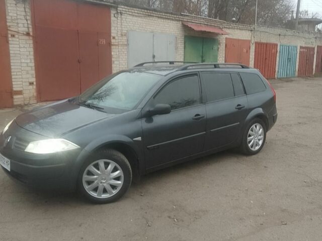 Серый Рено Меган, объемом двигателя 1.6 л и пробегом 267 тыс. км за 4500 $, фото 2 на Automoto.ua