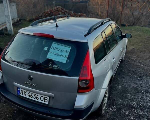 Сірий Рено Меган, об'ємом двигуна 1.6 л та пробігом 230 тис. км за 4600 $, фото 4 на Automoto.ua