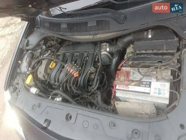 Сірий Рено Меган, об'ємом двигуна 1.6 л та пробігом 267 тис. км за 4500 $, фото 8 на Automoto.ua