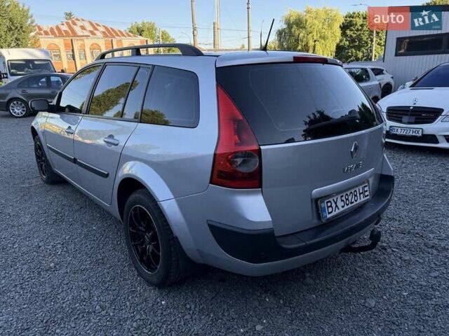 Серый Рено Меган, объемом двигателя 1.6 л и пробегом 317 тыс. км за 4700 $, фото 10 на Automoto.ua